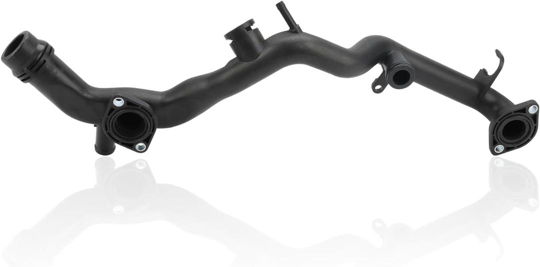 JDMON Engine Coolant Radiator Pipe Water Hose Compatible with Audi A4 A5 S5 A6 A7 A8 Q5 SQ5 Quattro Volkswagen Touareg 2011-2018 Replaces 06E121045Q 06E121045Q 06E121045BB