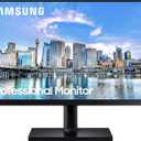 SAMSUNG FT45 Series 27-Inch FHD 1080p Computer Monitor, 75Hz, IPS Panel, HDMI, USB Hub, Height Adjustable Stand, 3 Yr WRNTY (LF27T450FQNXGO),Black
