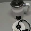 4-in-1 Electric Milk Frother and Steamer with Auto Temperature Control, Warm & Cold Foam Maker, Fast Frother for Coffee, Latte, Hot Chocolate, Cappuccino, Macchiato, White