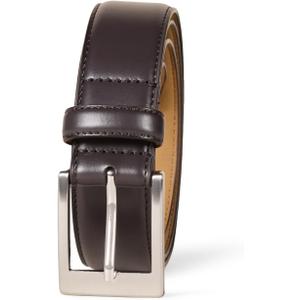 Amazon Essentials Men's Leather Belt, Classic Style, 36