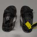 Toddler Sandals Jelly Shoes Girls Unisex Boy Flat Retro Slides Clear Kids Water Slippers Slingback Summer Beach Size 8 Adjustable Buckle Glitter Dress Soft