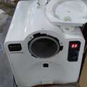 Nostalgia Easy-Dispensing Soft Serve Ice Cream & Frozen Dessert Machine, Makes 1 Quart of Ice Cream, Milkshakes, Frozen Yogurt, Gelato in Minutes, Ice Cream Sandwiches, With LED Display, White