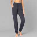 ASIMOON Womens Sweatpants Yoga Joggers Pants Casual Lightweight Exercise Running Athletic Lounge Pants with Pockets (Gray)