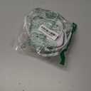 6 Ft Surge Protector Power Strip - YISHU 8 Widely Outlets with 4 USB Ports, 3 Side Outlet Extender with 6 Feet Flat Extension Cord, Ultra Flat Plug, Wall Mount, Desk USB Charging Station, ETL, White