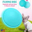 Pod Feeder Dog Enrichment Toy - Treat or Food Dispensing Interactive Puzzle for Iq Training, Engaging Pet Activity, Durable and Easy to Clean, Pink