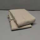 Amazon Basics Lightweight Pleated Bed Skirt, King, Beige, Solid