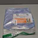 Waterproof Cat Litter Mat, Double Layer EVA, Odor-Free Large Grid, Urine Proof, Easy Cleanup (Blue, 12 x 12)