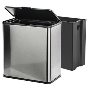 Sanitary Napkin Disposal Receptacle, Tampon Disposal Bin -Wall Mounted Trash Can for Bathroom with Removable Container for Improved Hygiene. Easy Mount to Any Wall/Partition. Includes No-Drill Option