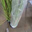 Jexine 2 Pcs 5 ft Tall Artificial Grass Plant Potted Artificial Greenery Floor Plants Faux Pampas Grass Tall in Pot for Housewarming Gift House Garden Bathroom Lobby Outdoor Decoration