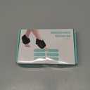 Ankle Heating Pad for Pain Cordless, Ankle Massager with Heat for Circulation and Pain, Ankle Heat Wrap, Heated Ankle Wrap (Black One Size)