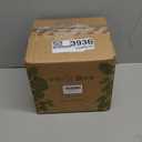 LE TAUCI Ceramic Orchid Pot, 6.5 Inch Orchid Planter with Holes for Repotting, Indoor Flower Plant Pot with Drainage and Saucer, Arctic White