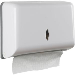 Paper Towel Dispensers, Wall Mount Commercial Toilet Tissue Dispensers Paper Towel Holder C-Fold/Multifold Paper Towel Dispenser for Bathroom, Kitchen(White)