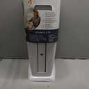 Diaper Genie Complete Diaper Pail (White) Includes 1 Refill (Holds 270 Newborn Diapers) & 1 Carbon Filter