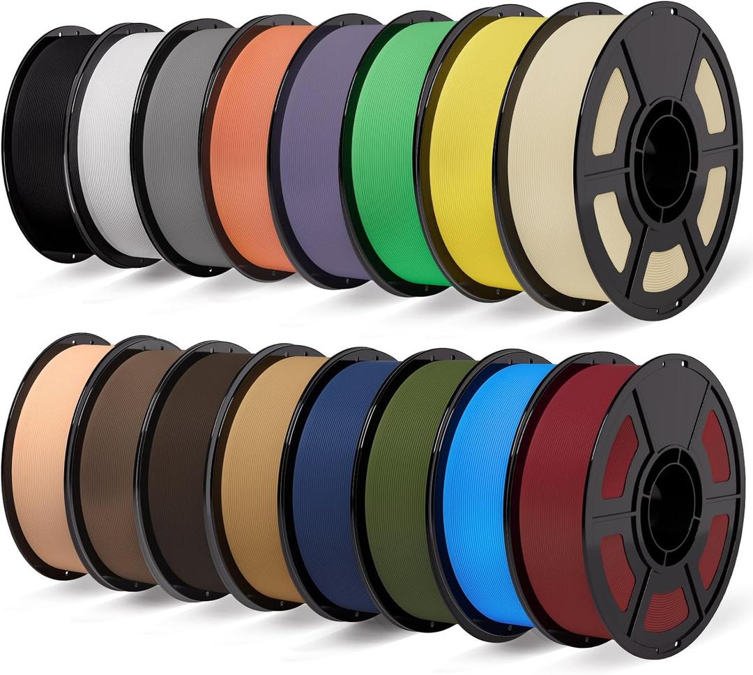 iSANMATE 16KG Matte PLA Filament Bundle 1.75MM 30-300mm/s for Bambu Lab