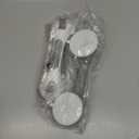 LEVERLOC Grab Bars for Bathtubs and Showers 2 Pack Suction Grab Bar, Heavy Duty 12 Inch Shower Handle Removable Bath Handrails for Seniors and Elderly, Bathroom Safety Grip No Drilling Waterproof Grey (Gray)