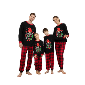 UNICLOUND Ugly Christmas Pajamas for Family Matching Set, Cute Holiday Long Sleeve Comfy Xmas Loungewear for Couples, Men, Women (Red,X-Large)