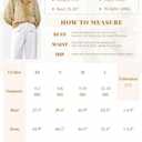 Women's Long Sleeve Blouse, Casual Shirt Top for Daily, Work & Vacation Outfits (Brown, M)