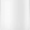 EKO Mini Desk Garbage Can with Swing-Top Lid 0.4 Gallon Small Table Round Wastebasket for Office, Home, Car (White) (1.5 Liters)