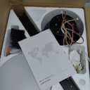 52 inch Ceiling Fan with Light, 6 Speeds Reversible Low Profile Ceiling Fan with Light and Remote/APP Control, 3 Color Temp+Dimmable RGB, 8 Blades, Flush Mount Quiet Ceiling Fans, Black