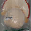 Nuokin Mushroom Plush Toys 12 inch Cute Stuffed Mushroom Pillow Stuffed Toy Birthday Present Home Decor Halloween for Kids (Red)