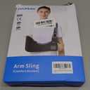 Velpeau Arm Sling Shoulder Immobilizer for Women and Men, fit Left or Right Arm - Rotator Cuff Support Brace - Medical Sling for Shoulder, Clavicle, Elbow Injury (Comfort type, Large: Bust 33.5-41)