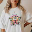 20 Pcs Lord Iron on Decals for Clothing Jesus Flowers Iron on Patches Heat Transfer Stickers for Jackets Dresses T-Shirts Washable DIY Art Decorations DTF Transfers Ready to Press