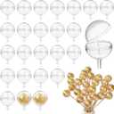 25Pcs Truffle Wrapper Cups Candy Holder Plastic Chocolate Liner for Valentine S Day Wedding Birthday Party Candy Decoration