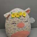 Squishmallows 16-Inch Rosie Spotted Pig with Yellow Flower Crown - Large Ultrasoft Official Kelly Toy Plush