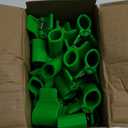 Greenhouse Clamps for 1/2 Inch PVC Pipe, Greenhouse Hoops,Support Frame, Grow Tunnel,Plant Support Garden Stakes.For Fixing Plant Cover, Garden Plastic Sheeting, Film Row Cover, Net.