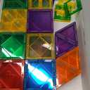 Magnetic Tiles 100PCS Kids Toys - Magnetic Building Blocks STEM Magnet Building Set Preschool Learning Magnet Toys for Kids Ages 3-5 4-8, Sensory Montessori Toy for Toddlers 3+ Year Old Boys Girls