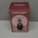 Momcozy Baby Carrier - Ergonomic, Cozy and Lightweight Carrier for 7-45lbs, Effortless to Put On, Ideal for Hands-Free Parenting, Enhanced Lumbar Support, Purehug for Infant to Toddler, Black