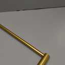 KOKOSIRI Bathroom Towel Bar 20'' Hand Towel Holder Rack for Lavatory and Bathroom Hardware Wall Mounted Brushed Gold Stainless Steel, B4007BG-L20