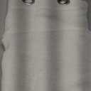 Natural Cream Linen Curtains 84 Inch Length 2 Panels for Living Room Bedroom, Light Filtering Sheer Curtains 84 Inches, Modern Farmhouse Grommet Semi Sheer Soft Privacy Drapes