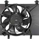 FD404 Replacement Engine Radiator Condenser Cooling Fan Assembly for Ford Fiesta L4 1.6L 2011-2019