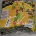 Nickelodeon Ninja Turtles Adult Michelangelo costume and Accessories (One Size, Multi-colored)