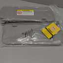 Dasbecan Left Driver & Right Passenger Side Sun Visor Compatible with Hyundai Elantra AD(Sixth Gen) 2017 2018 2019 2020 Replace 85210-F0100TTX 85220-F0100TTX Gray Without Light