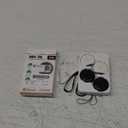 Air Tracker Tags-4 Pack, Smart Tag Work Compatible with Apple Find My (iOS Only), Bluetooth Tag Item Finders IP68 Waterproof Replaceable Battery for Wallet, Luggage, Backpack, Key (Black/White)