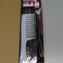 Goiple Electric Hot Comb Pink Hair Straightener Electrical Straightening Comb Curling Iron for Natural Black Hair Wigs with Wide Tooth/Rat Tail Comb, Wax Stick, Wig Cap, Edge Band, Hair Clips