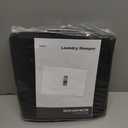 SONGMICS 47.6 Gallon (180 L) Laundry Hamper, 3-Compartment Laundry Basket Sorter with Lid, Labels, Removable Liner Bags, for Bedroom, Ink Black URLH013B01