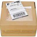 Coopaty 6" x 9" Adhesive Packing List Envelopes Clear Plastic Mailing Shipping Envelope Pouch (200 Pack)