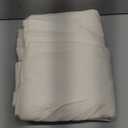 Bedsure 100% Washed Cotton Duvet Cover Twin Size - Cream Minimalist Cotton Duvet Cover Linen Like for All Seasons - GentleSoft Plain Simple Bedding (Cream, Twin, 68"x90")