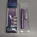 Wahl Clean & Confident Female Battery Pen Trimmer with Rinseable Blades for Eyebrows, Facial Hair, & Light Grooming- Hygienic Grooming & Easy Cleaning with Battery Included - Model 5640-100