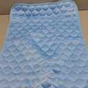 Dog Cooling Mat Non-Toxic Self Cooling Pad for Dogs Cats in Hot Summer Cool Pad Washable & Easy Clean (Medium 27x20in)
