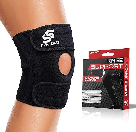 Sleeve Stars Knee Brace & Knee Support for Men & Women, Knee Braces for Knee Pain, Knee Protection Wrap for Working Out, S/M