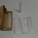 5" Capacity Rain Gauge Glass Replacement Tube for Yard Garden Outdoor (Set of 2) (Clear)