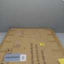 38" L x 10" W x 30" H Black Planter Box - Thickened Galvanized Steel with Weather-Resistant Coating, Heavy-Duty Raised Garden Bed for Outdoor Plants, Easy Assembly & Adjustable Feet