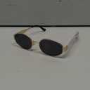 livho 2025 Trendy Oval Sunglasses - Stylish Polarized Shades for Everyday - Retro Metal Frames