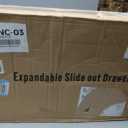 PAKETA 2 Pack Expandable Pull Out Cabinet Organizer,21" Deep