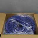 Pangda 25Ft Spiral Wrap Hose Cable Protector 3/4 Inch Heavy Duty Hydraulic Hose Wrap Protector Sleeve, Blue Abrasion Resistant Spiral Tubing for Hydraulic Hoses, Electrical Wires, Automotive