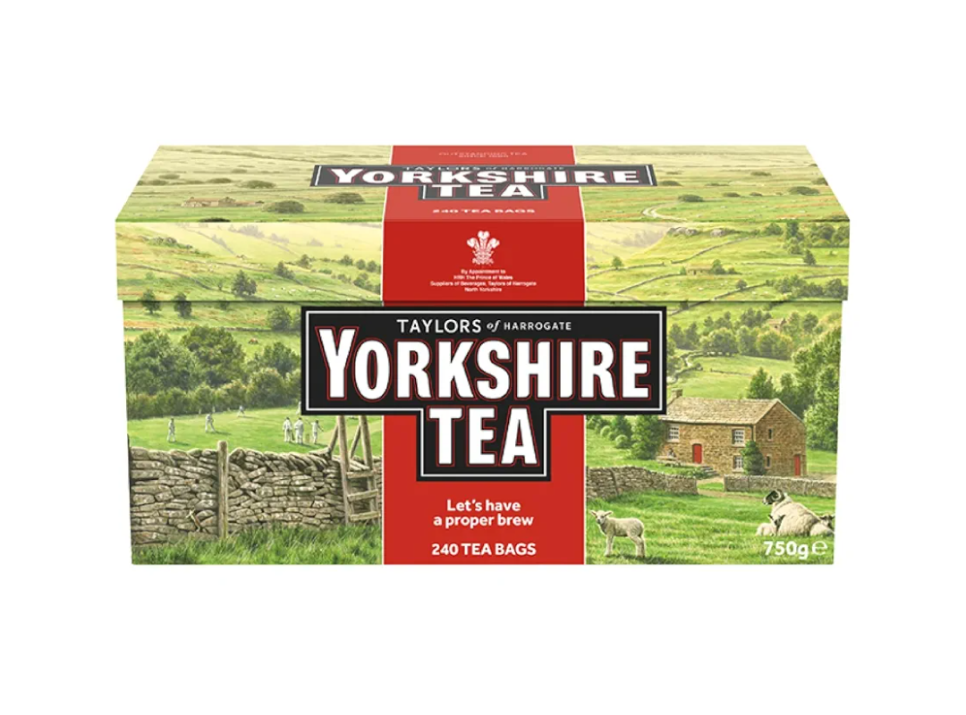 Pack of 2 Taylors of Harrogate Yorkshire Red, 240 Teabags